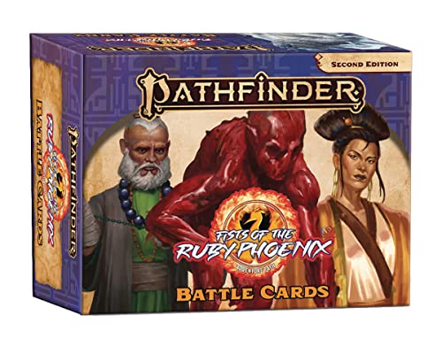 Pathfinder RPG: Fists of the Ruby Phoenix Battle Cards (P2) von Paizo
