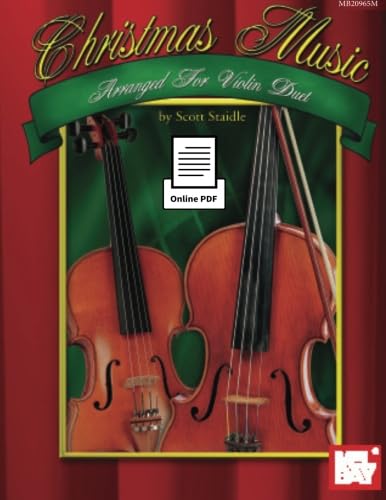 Christmas Music Arranged for Violin Duet von Mel Bay Publications, Inc.