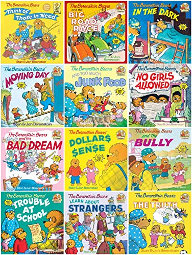 The Berenstain Bears Collection (12): The Berenstain Bears and Too Much Junk Food; the Berenstain Bears Learn About Fremds; Berenstain Bears & the Bully; Berenstain Bears Moving Day; Berenstain Bears Dollars and Sense; No Girls Allowed (An inoffizielles Box-Set: The Berenstain Bears Bad Dream - Think of Think of Think of Think of Think of Think of Think of Think of Think of Think of Think of Think of Think of Think Ose in Need - Ostern - Ärger in der Schule)