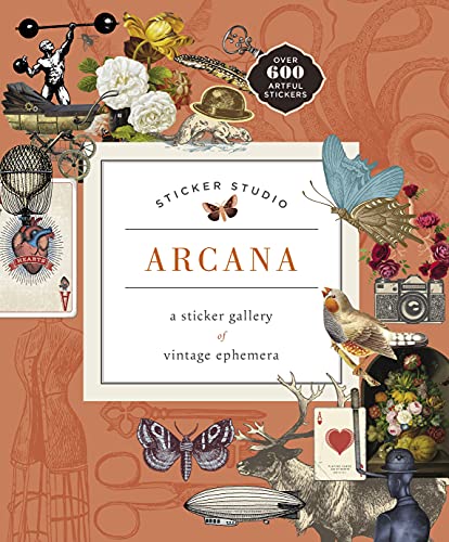 Arcana: A Sticker Gallery of Vintage Ephemera (Sticker Studio) von St. Martin's Press