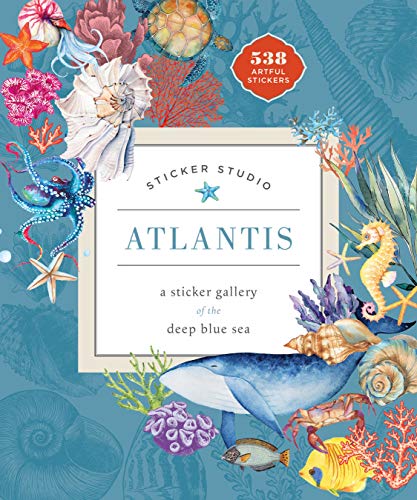 Atlantis: A Sticker Gallery of the Deep Blue Sea (Sticker Studio)