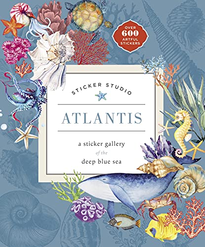 Atlantis: A Sticker Gallery of the Deep Blue Sea (Sticker Studio)