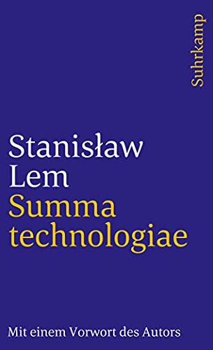 Summa technologiae: Vom großen Vordenker und Kritiker der Künstlichen Intelligenz (suhrkamp taschenbuch) von Suhrkamp Verlag AG