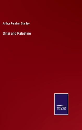 Sinai and Palestine von Salzwasser Verlag