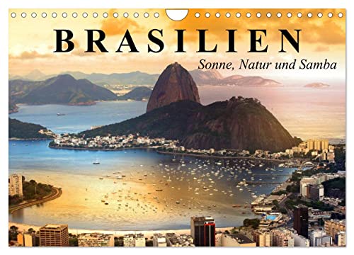 Brasilien. Sonne, Natur und Samba (Wandkalender 2024 DIN A4 quer), CALVENDO Monatskalender