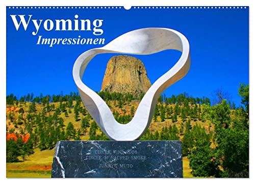 Wyoming • Impressionen (Wandkalender 2025 DIN A2 quer), CALVENDO Monatskalender von CALVENDO