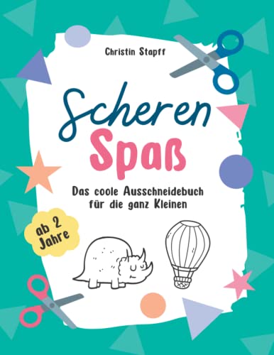 Das Ausschneidebuch für Kinder ab 2 Jahre "Scheren Spaß" | Ausschneiden, kleben und ausmalen für die ganz Kleinen | Schneiden lernen (Beschäftigungsbücher für Kleinkinder) Das Ausschneidebuch für Kinder ab 2 Jahre "Scheren Spaß" | Ausschneiden, kleben und ausmalen für die ganz Kleinen | Schneiden lernen (Beschäftigungsbücher für Kleinkinder)