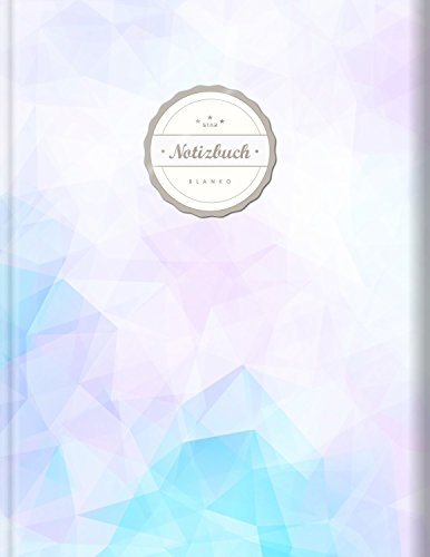 Blanko Notizbuch (©Star, A4, 156 Seiten, Softcover) || Mit Register + Seitenzahlen || Leeres Notizheft zum Selbstgestalten, Zeichenbuch, Skizzenbuch, Blankobuch, Malbuch „Pastell Mosaik“ von CREATESPACE