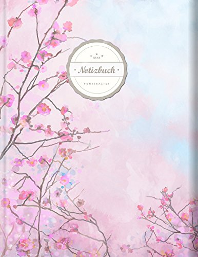 Punktraster Notizbuch (©Star, A4, 156 Seiten, Softcover) || Dickes Notizbuch mit Register + Robuster Einband || Bullet Journal, Handlettering, Skizzenbuch, Zeichenbuch, Tagebuch, "Frühjahr" von CREATESPACE
