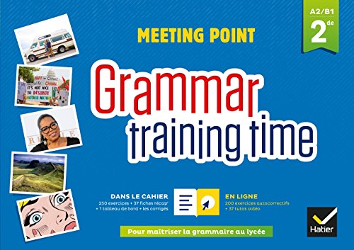 Grammar training time - Anglais 2de Éd. 2018 - Cahier grammaire + site von HATIER