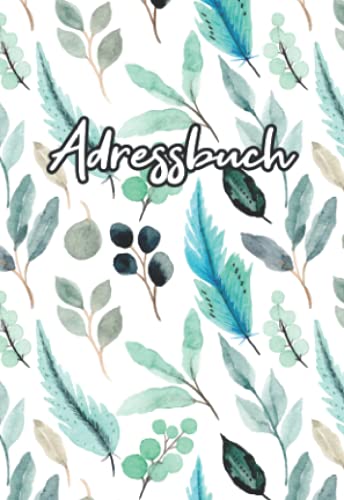 Adressbuch: klein (ca. DIN A6), Telefonbuch für Name, Adresse, Handy, Geburtstag...
