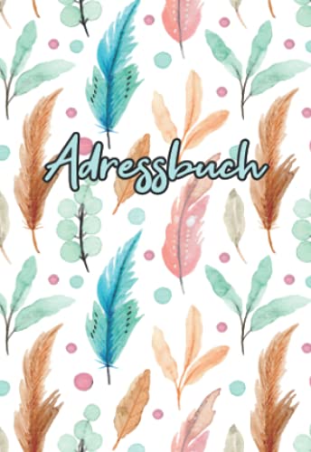 Adressbuch: klein (ca. DIN A6), Telefonbuch für Name, Adresse, Handy, Geburtstag...