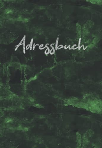 Adressbuch: klein (ca. DIN A6), Telefonbuch für Name, Adresse, Handy, Geburtstag...