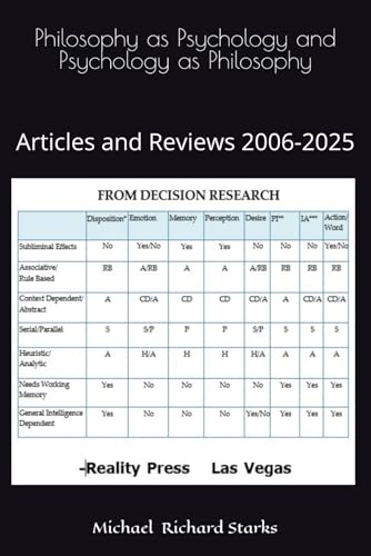 Philosophy as Psychology and Psychology as Philosophy von Independently published