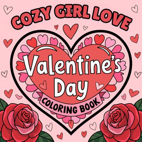 Cozy Girl Love Coloring Book: A Heartwarming Valentine's Day Adventure: Cute and Relaxing Designs to Celebrate Love and Friendship! Cozy Girl Love Coloring Book: A Heartwarming Valentine's Day Adventure: Cute and Relaxing Designs to Celebrate Love and Friendship! von Independently published