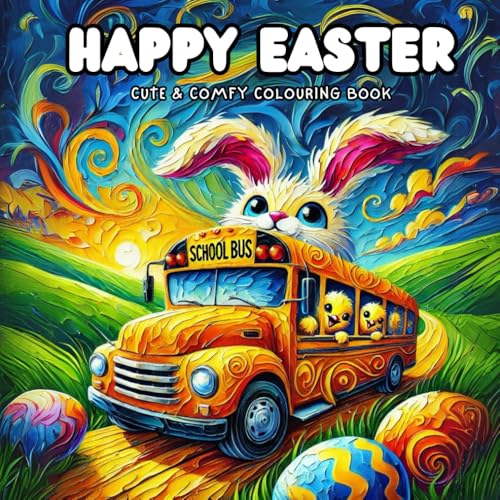 Happy Easter Colouring Book – Cute and Comfy Fun for Adults, Teens, and Kids.: Relax with Adorable Easter Scenes for Stress Relief and a Cosy Colouring Escape. Happy Easter Colouring Book – Cute and Comfy Fun for Adults, Teens, and Kids.: Relax with Adorable Easter Scenes for Stress Relief and a Cosy Colouring Escape. von Independently published