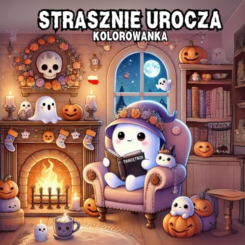 Kolorowanka Halloween: Strasznie Urocza Zabawa dla Dorosłych, Nastolatków i Dzieci: Magiczne obrazki na Halloween – idealna kolorowanka dla dorosłych, ... i dzieci, pełna uroczych duchów i potworków! Kolorowanka Halloween: Strasznie Urocza Zabawa dla Dorosłych, Nastolatków i Dzieci: Magiczne obrazki na Halloween – idealna kolorowanka dla dorosłych, ... i dzieci, pełna uroczych duchów i potworków! von Independently published