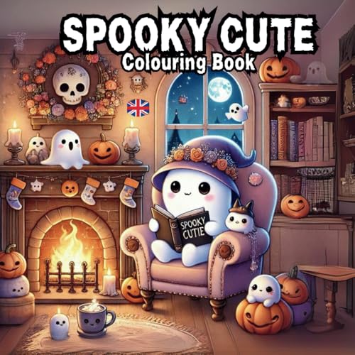 Spooky Cute Colouring Book: A Cozy Collection of Adorable Kawaii Creatures: Comfy and Relaxing Halloween-Inspired Designs for a Whimsical Colouring Adventure Spooky Cute Colouring Book: A Cozy Collection of Adorable Kawaii Creatures: Comfy and Relaxing Halloween-Inspired Designs for a Whimsical Colouring Adventure von Independently published