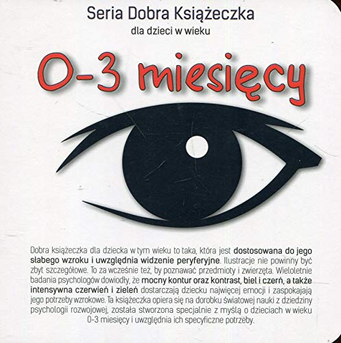 Seria Dobra Książeczka dla dzieci w wieku 0-3 miesięcy