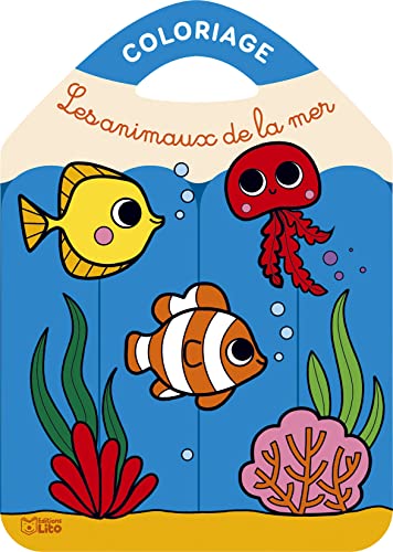 Coloriage les crayons couleurs - Les animaux de la mer - Dès 3 ans von Lito