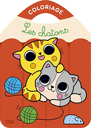 Coloriages Les crayons de couleurs - les chatons - Dès 3 ans von Lito