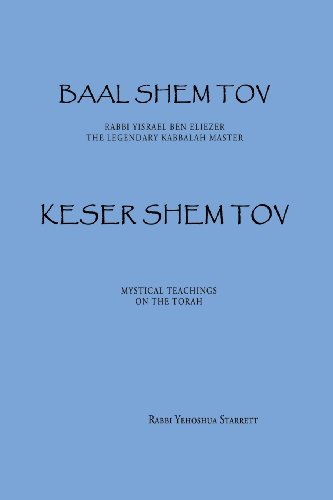 Keser Shem Tov (Baal Shem Tov, Band 1)