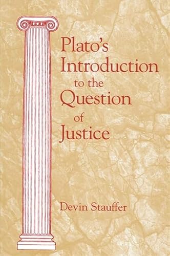 Plato's Introduction to the Question of Justice von State University of New York Press