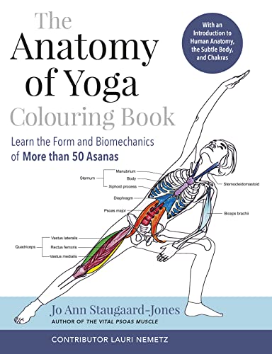 The Anatomy of Yoga Colouring Book: Learn the Form and Biomechanics of More than 50 Asanas von Lotus Publishing