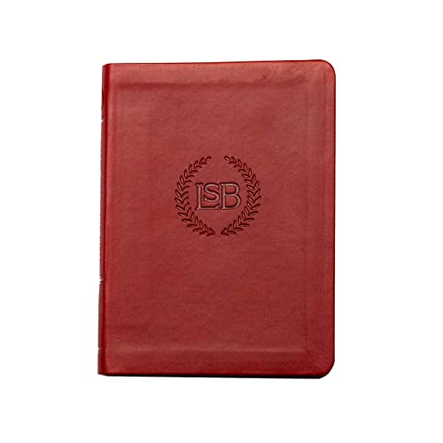Holy Bible: Legacy Standard Bible, New Testament With Psalms and Proverbs Logo Edition - Burgundy Faux Leather