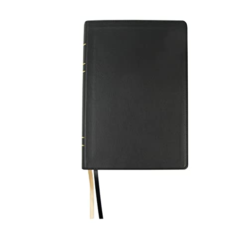 Holy Bible: Legacy Standard Bible, Wide Margin, Paste-down Black Faux Leather