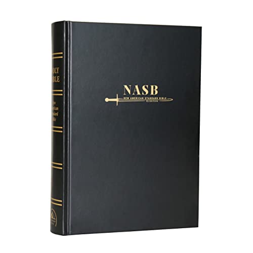 Holy Bible: Nasb Wide Margin - Black