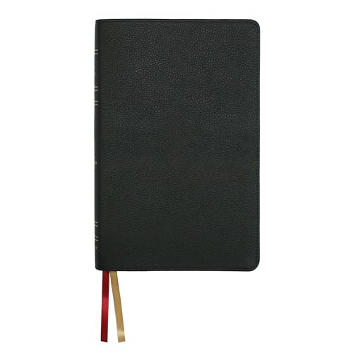 Lsb, 2 Column Verse-By-Verse, Paste-Down, Black Cowhide, Indexed