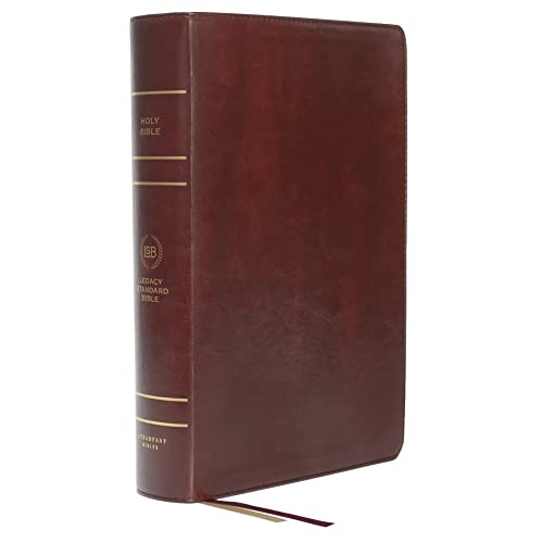 Legacy Standard Bible: Faux Leather, Reddish-brown