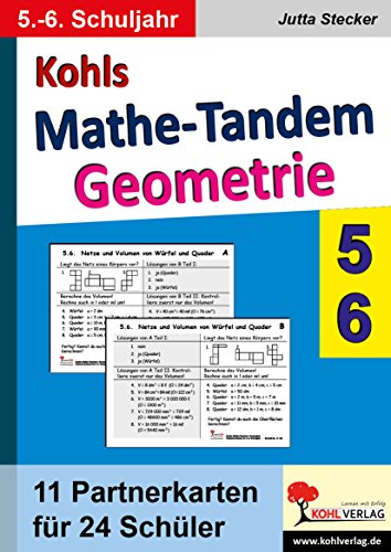 Kohls Mathe-Tandem /Geoemtrie 5.-6. Schuljahr: Partnerrechnen im 5.-6. Schuljahr