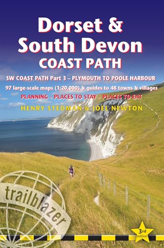 Dorset & South Devon Coast Path: South West Coast Path Part 3 (Trailblazer) von Trailblazer