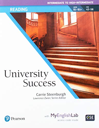 University Success Reading Intermediate to High-Intermediate, Student Book with MyEnglishLab