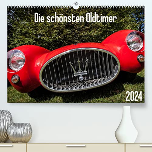 Die schönsten Oldtimer 2024 (hochwertiger Premium Wandkalender 2024 DIN A2 quer), Kunstdruck in Hochglanz