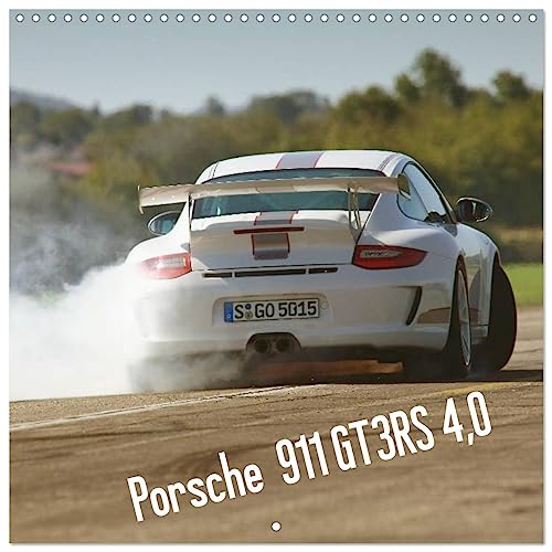 Porsche 911 GT3 RS 4.0 (Wandkalender 2024 30x30 cm 30x60 cm geöffnet) CALVENDO Broschürenkalender mit Monatskalendarium zum Eintragen