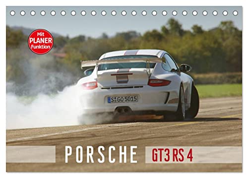 Porsche GT3RS 4,0 (Tischkalender 2024 DIN A5 quer), CALVENDO Monatskalender