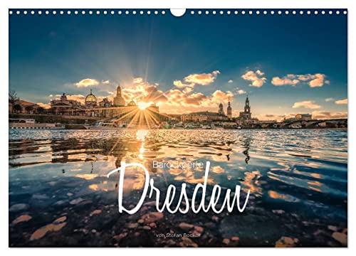 Barockperle Dresden (Wandkalender 2025 DIN A3 quer), CALVENDO Monatskalender von CALVENDO