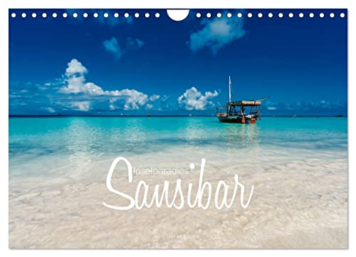 Inselparadies Sansibar (Wandkalender 2024 DIN A4 quer), CALVENDO Monatskalender von CALVENDO