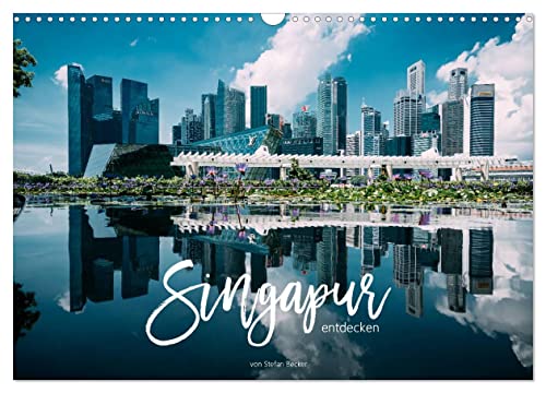 Singapur entdecken (Wandkalender 2024 DIN A3 quer), CALVENDO Monatskalender