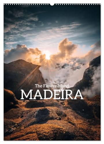 The Flower Island Madeira (Wandkalender 2025 DIN A2 hoch), CALVENDO Monatskalender