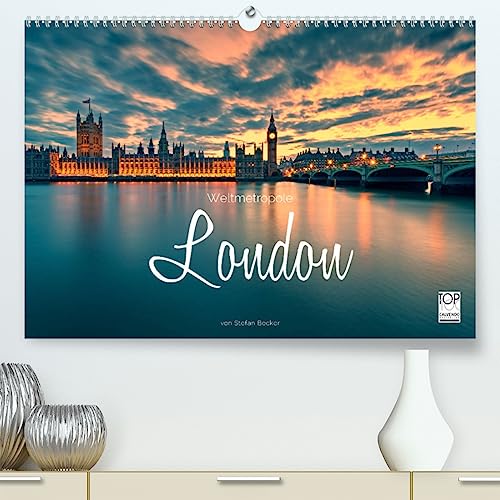 Weltmetropole London (hochwertiger Premium Wandkalender 2024 DIN A2 quer), Kunstdruck in Hochglanz
