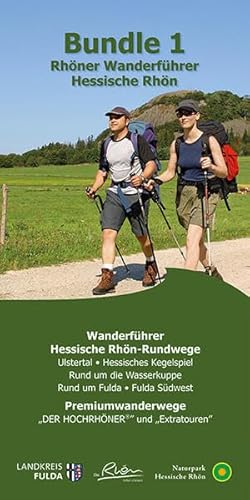 Bundle 1 Rhöner Wanderführer Hessische Rhön von Dehler Design