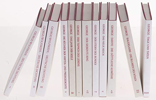 Sämtliche Werke in 18 Bänden - Gesamtausgabe (Sämtliche Werke in achtzehn Bänden, Bd. ?): Hrsg. von der Stefan George Stiftung, Stuttgart von Klett-Cotta