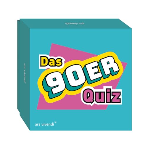 Das 90er-Quiz: 66 Fragen und Antworten für Fans der 90er - Erlebe die kultige Zeit der 90er auf unterhaltsame Weise! Teste dein Wissen und schwelge in Erinnerungen