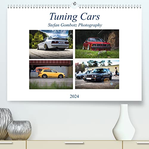 Tuning Cars (hochwertiger Premium Wandkalender 2024 DIN A2 quer), Kunstdruck in Hochglanz