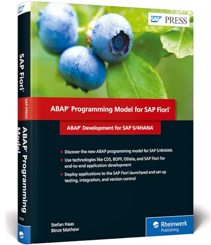ABAP Programming Model for SAP Fiori: ABAP Development for SAP S/4HANA (SAP PRESS: englisch) von Rheinwerk Verlag GmbH