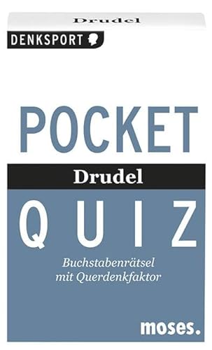 Pocket Quiz - Drudel: Buchstabenrätsel mit Querdenkfaktor (Pocket Quiz / Ab 12 Jahre /Erwachsene) von Moses Verlag